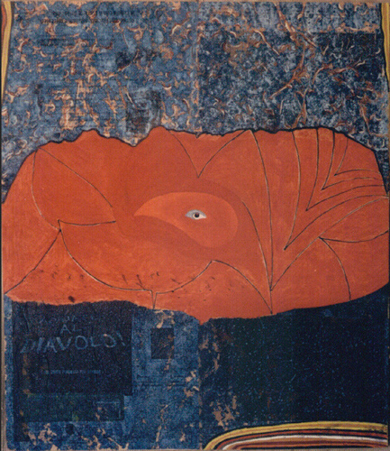 Andate al diavolo, 1999, tecnica mista su legno