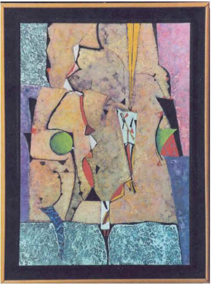 Composizione, 1994, tecnica mista