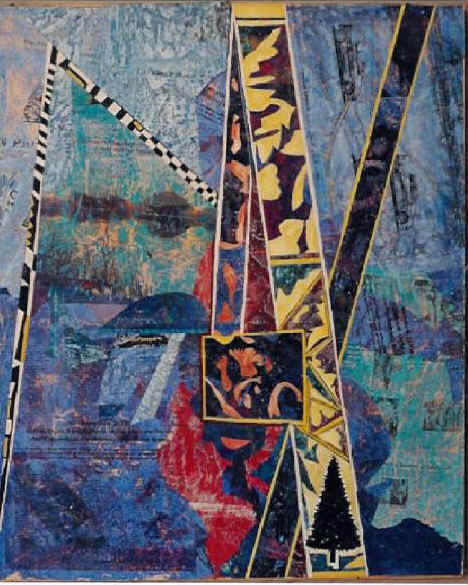 Composizione, 2002, tecnica mista