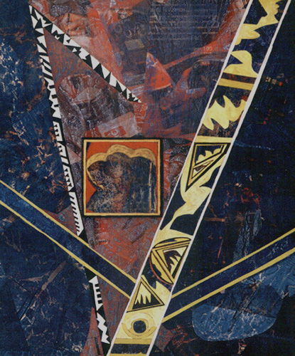 Icona, 2001, tecnica mista su legno
