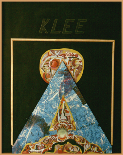 Klee (tav. 7), tecnica mista su legno