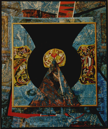 Pittura (tav. 2), tecnica mista su legno